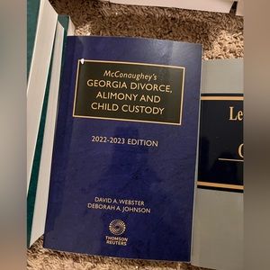 McConaughey's Georgia Divorce, Alimony and Child Custody, 2022-2023 ed.